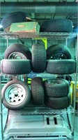 Lot of 12 Cheng shin cart tires 21x8.5 -12