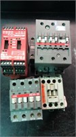 Lot of four safety power switches
