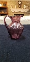 Pleasing purple pitcher Approx 5