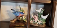 Collectable bluebird and other birds