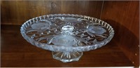 Stunning colorless cake stand