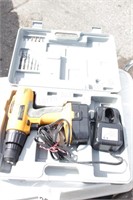 Prosource Cordless Drill in Case w/Charger