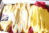 Cotton Work Gloves - Men's- Yellow