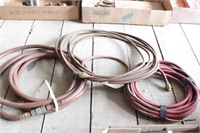 Small Air Hose, & Two Small Gas Hoses