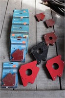 Magnets for Welding - Some New in Package 9 pc