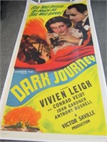 Three Sheet Color Lithograph Movie Poster "Dark J