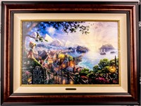 Art Disney "Pinocchio Wishes" Thomas Kinkade COA