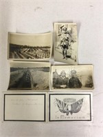 Lot of World War I related photographs and