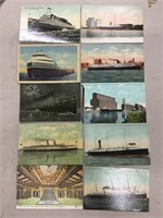 Good lot of 10 Great Lakes Shipping related