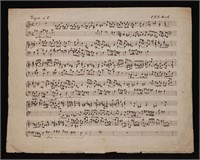Bach, Carl P. E., Manuscript Music