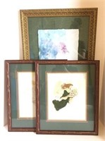 Three Framed Angel Prints