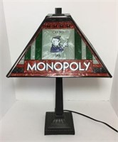 Monopoly Theme Arts & Crafts Style Lamp