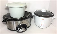 Rival Slow Cooker & Imusa Rice Cooker
