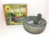 Natural Stone Mortar & Pestle