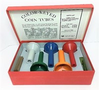 Color-Keyed Coin Tubes Set