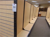 FIVE (5) Sections of Book Shelving