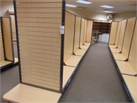 FIVE (5) Sections of Book Shelving