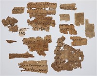 Papyrus Fragments w/ Greek MS, ca. 3rd-4th c.