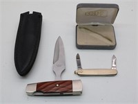 (2) Folding Knives