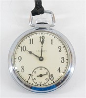 Vintage STURDY Pocket Watch in Glass Dome