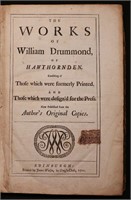 [British History, Lit.]  Works of Drummond, 1711