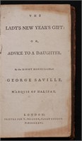[Marquis of Halifax, Advice to Daughter, 1776]