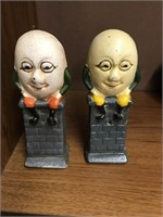 Vintage Humpty and Dumpty Piggy Banks