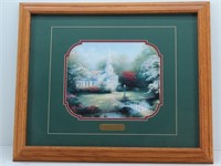 "SPRING GATE" Framed Print by Thomas Kinkade