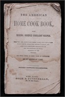 [American Cook Book, ca. 1864]