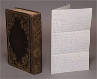 [Civil War, Manuscript Letter & Book]