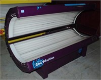 TANNING BED TROPICAL RAZY PURPLE 28 LAMPS GOOD