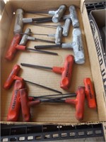 VARIETY OF CRAFTSMAN HEX-DRIVERS