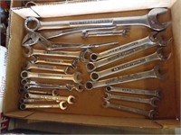 CRAFTSMAN COMBINATION WRENCHES & CHANNEL LOCK