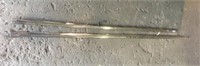 1939-40 Cadillac Running Board Chrome Trim Pieces