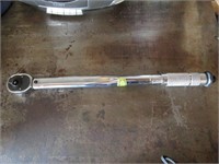 PITTSBURGH 1/2" DRIVE TORQUE WRENCH