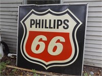 PHILLIPS 66 GAS STATION TWO-SIDED SIGN