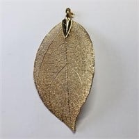 Natural Leaf Pendant