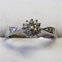 $200 S/Sil Diamond Ring