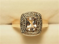 $160. S/Silver Rose Quartz Ring