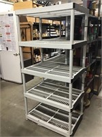 6ft Storage Unit with 5 Shelves