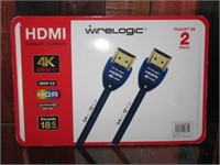 New Wirelogic HDMI Cables 2 Pack