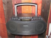 New Sony Boombox CD Player AM/FM
