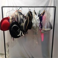 LARGE GROUP OF COSTUME HATS