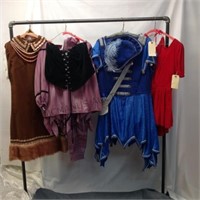 4 ASSORTED COSTUMES