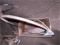 Box w/Craftsman Badsaw Blade, 64 1/2 in & Air Hose