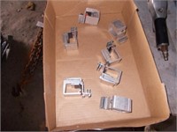 Box of (7) Small Topper Clamps