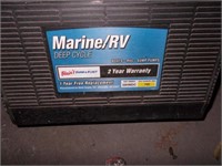 Marine Deep Cycle Battery, 12 V