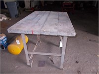 Rolling Shop Table, Heavy Duty, 32x48 inches