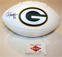 Clay Matthews #52 Autographed GB Packers Football