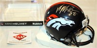 Von Miller #58 Den Broncos Autographed Mini Helmet